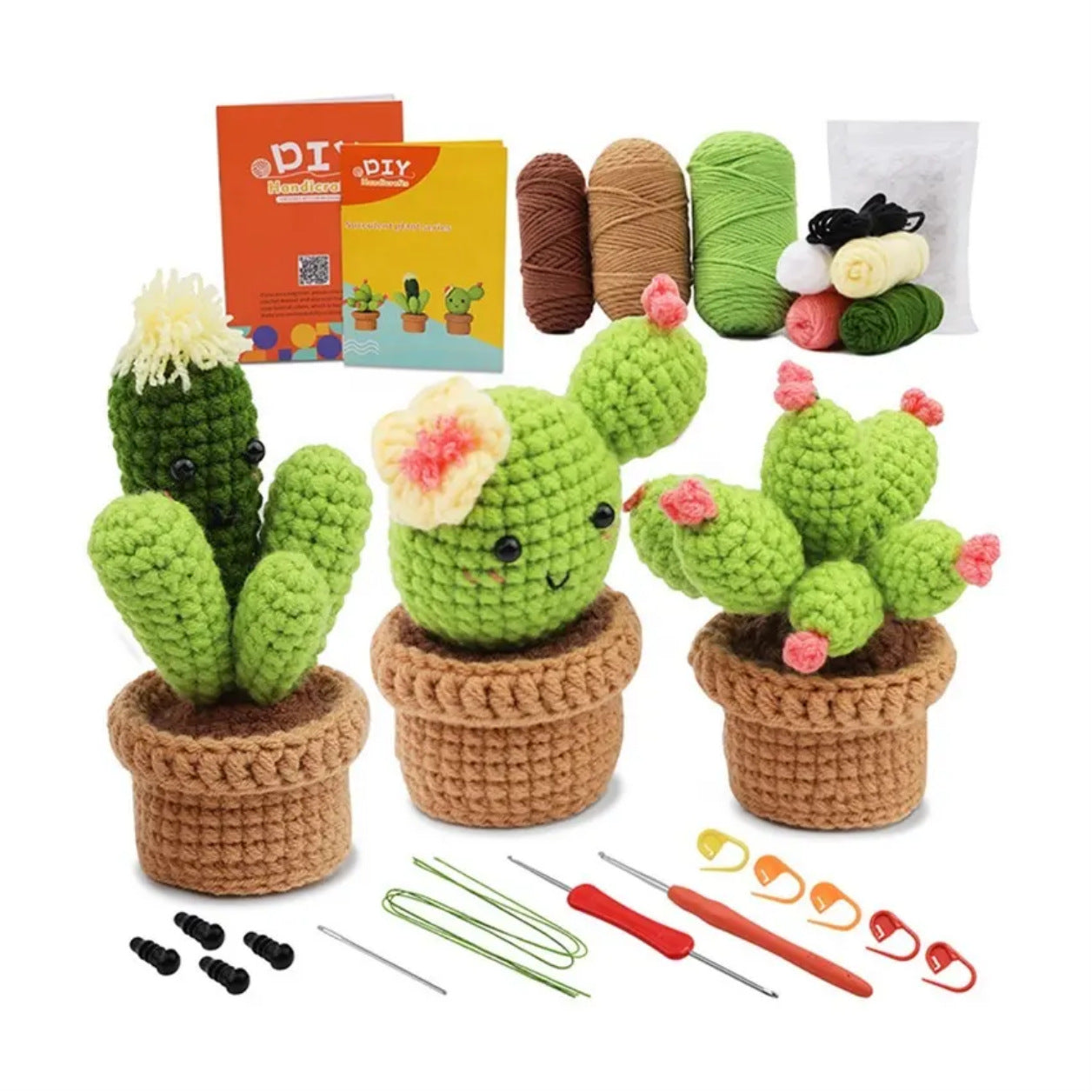 Plant-Based Hand-Crochet DIY Material Kit
