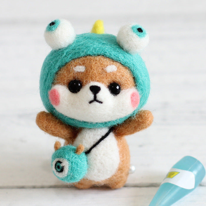 Shiba Inu Handmade Crochet DIY Material Kit