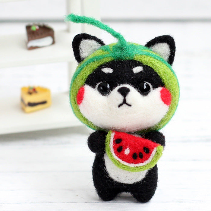 Shiba Inu Handmade Crochet DIY Material Kit