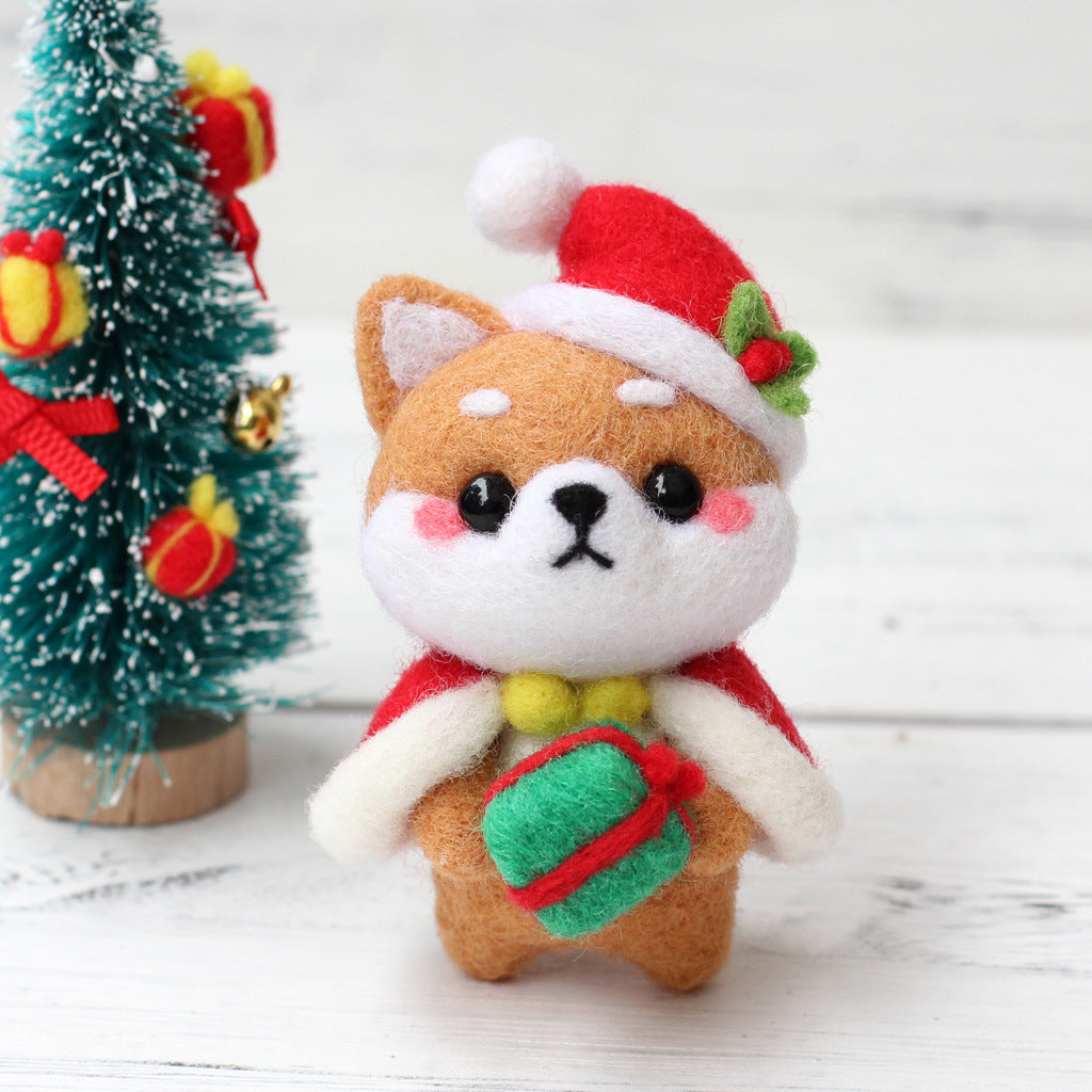Shiba Inu Handmade Crochet DIY Material Kit