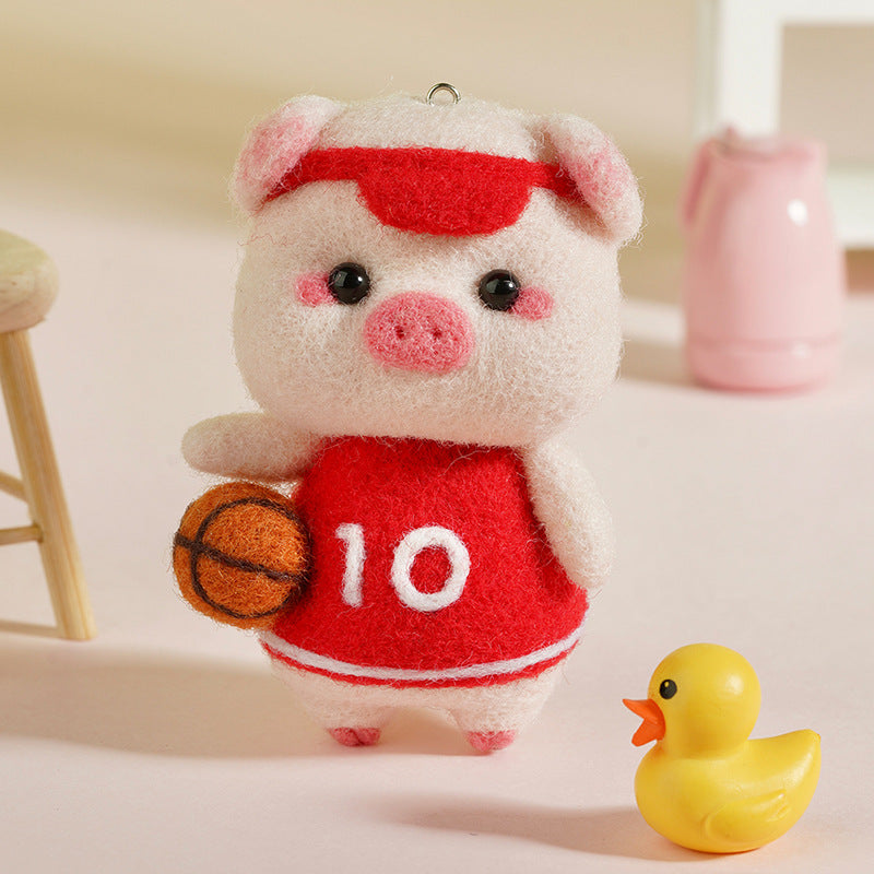 Little Pig Handmade Crochet DIY Material Kit