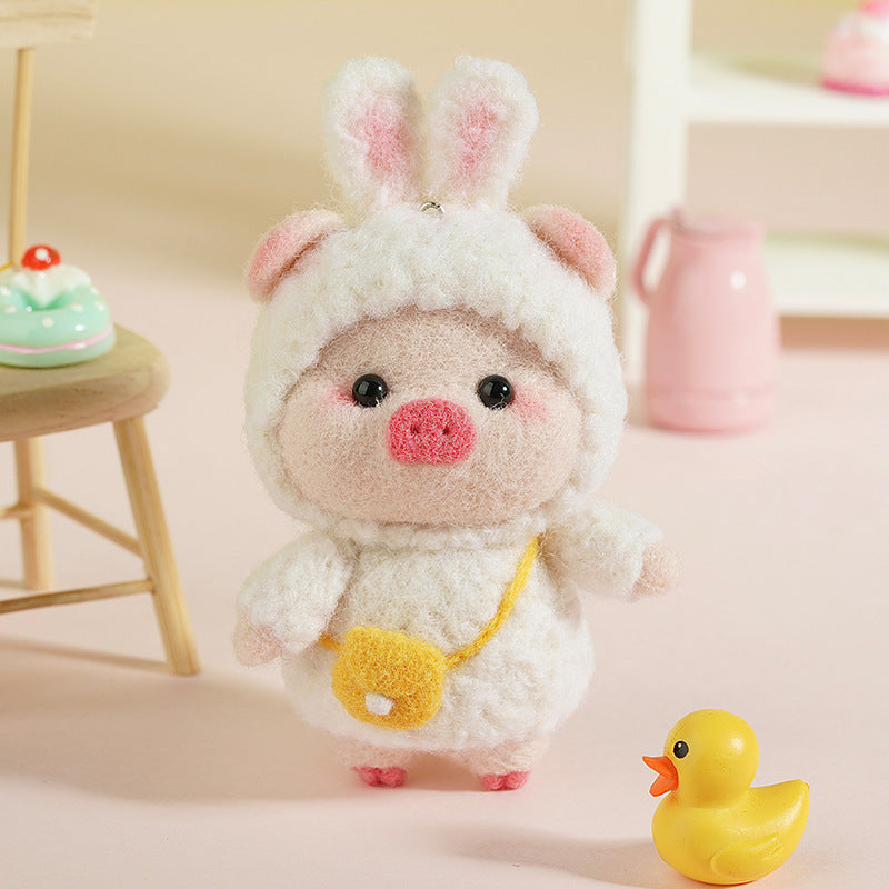 Little Pig Handmade Crochet DIY Material Kit