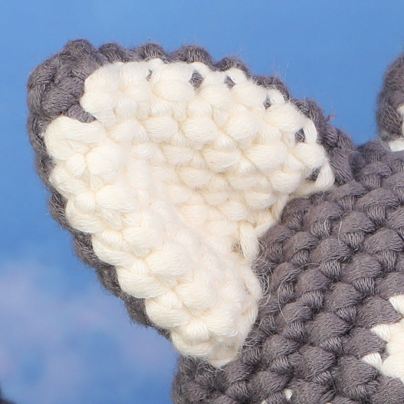 Mischievous Husky Handmade Crochet DIY Material Kit