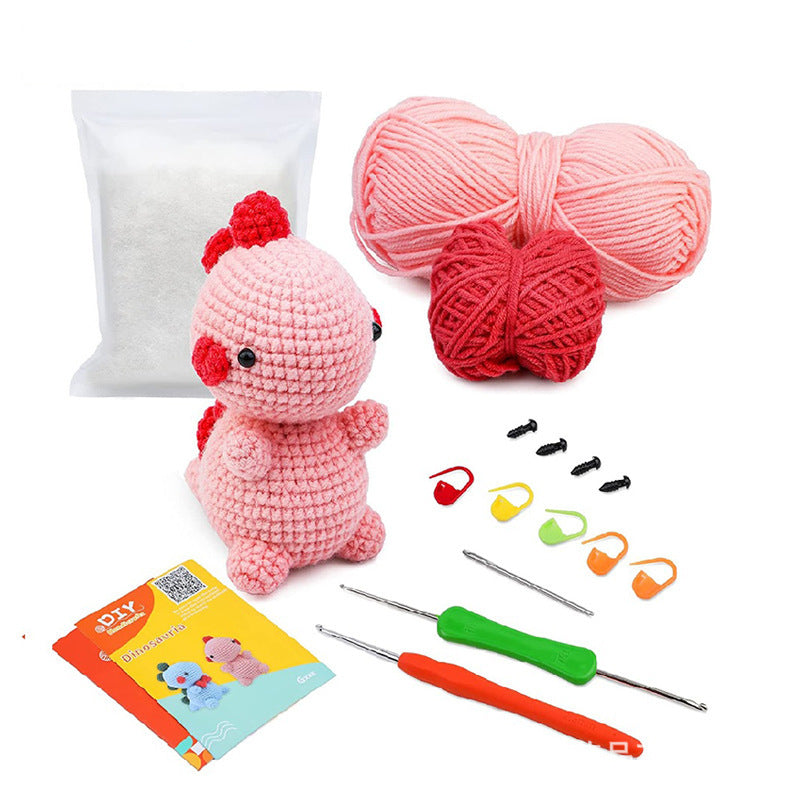 Little Dinosaur Crochet DIY Craft Kit