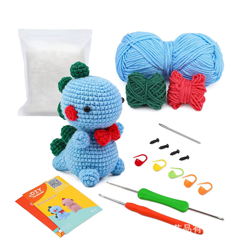 Little Dinosaur Crochet DIY Craft Kit