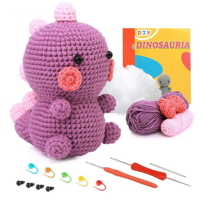 Little Dinosaur Crochet DIY Craft Kit