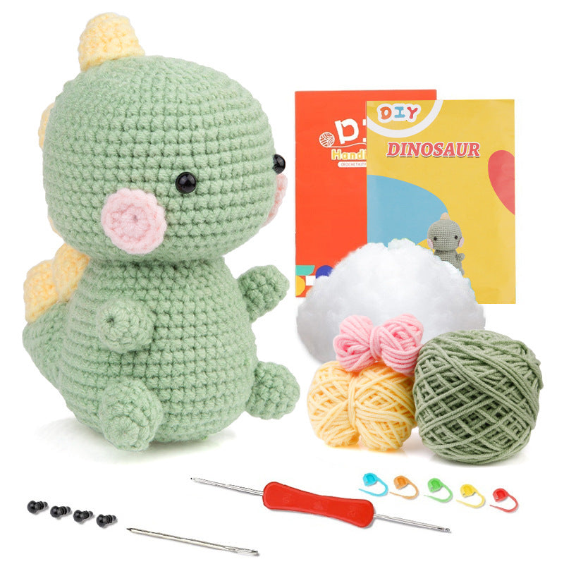 Little Dinosaur Crochet DIY Craft Kit